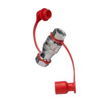 Быстроразъёмное соединение БРС 1/2" ТИП А (нипель + розетка) FER - RO QCBPCG12SN с пластиковыми заглушками